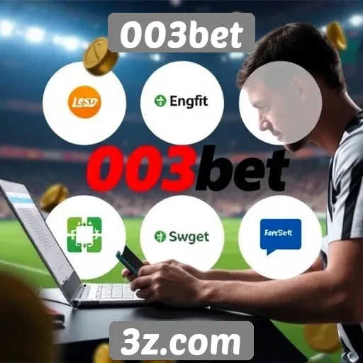 Métodos de pagamento aceitos no 003bet